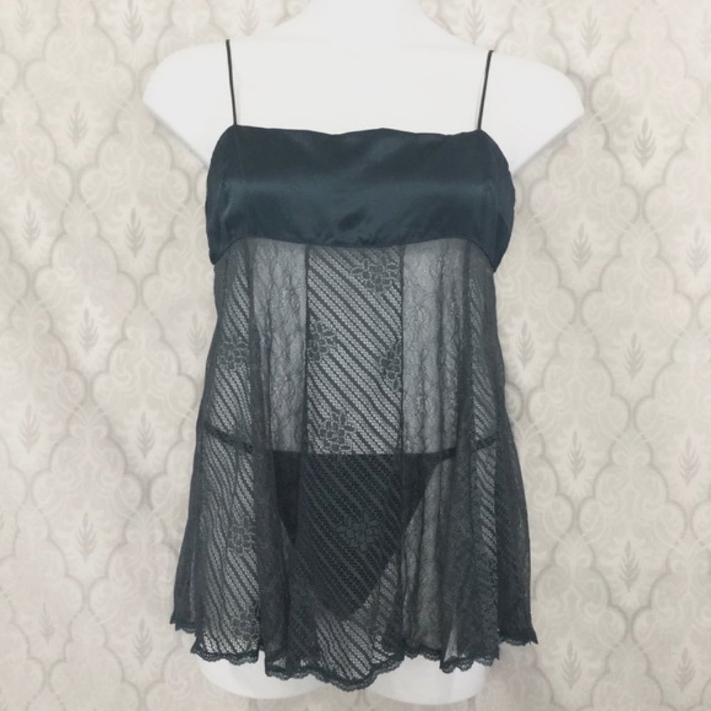 NWOT Victoria's Secret Babydoll Chemise 2pc Set